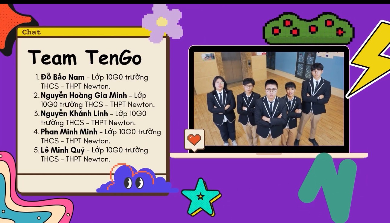 Team TenGo presentation card